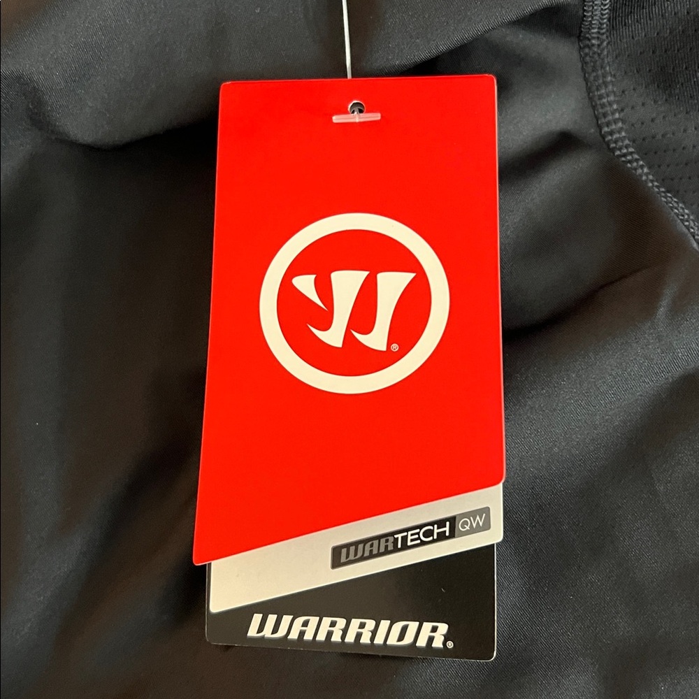 NWT Warrior Black Compression Short Sleeved Shirt, Moisture Wicking, Size M - Picture 3 of 8